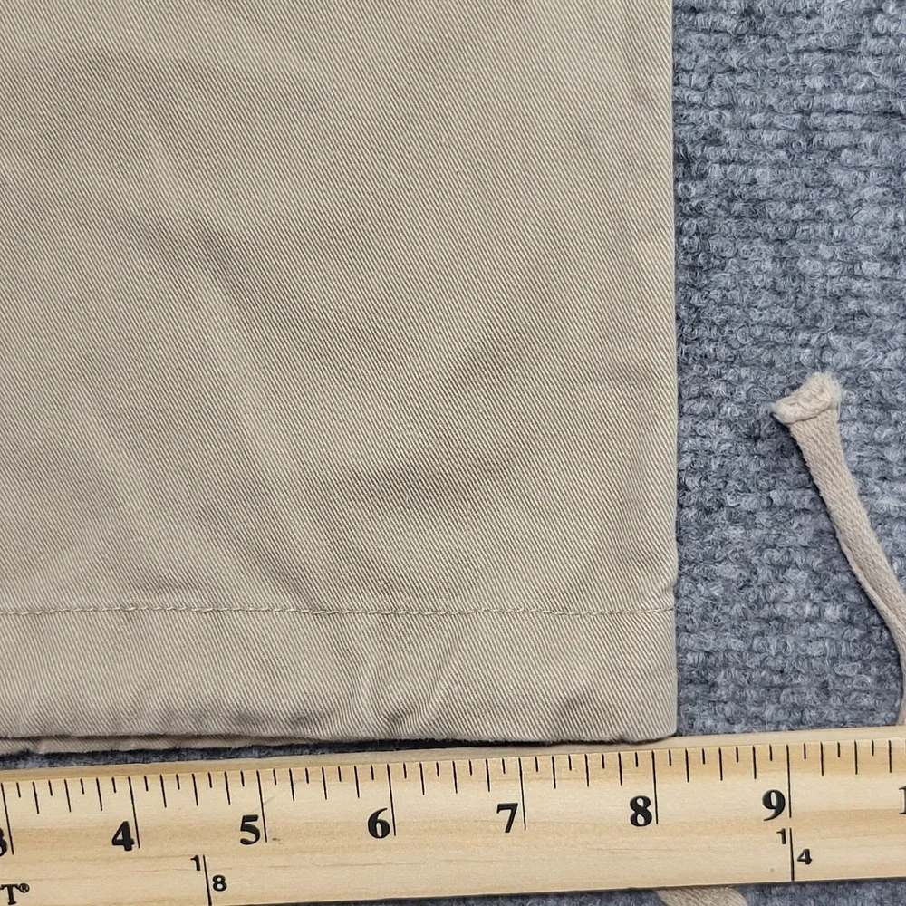 Empyre Relax Adjustable Waist Button Fly Skater Tan Cargo Pants Men's Size 34